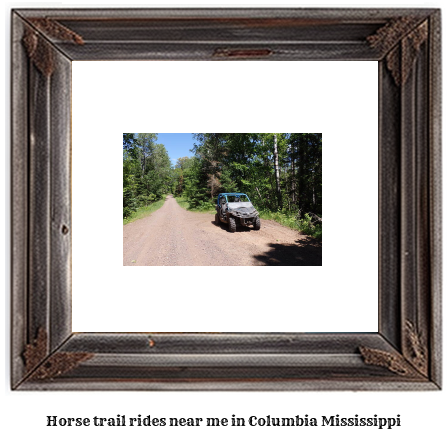 horse trail rides near me in Columbia, Mississippi